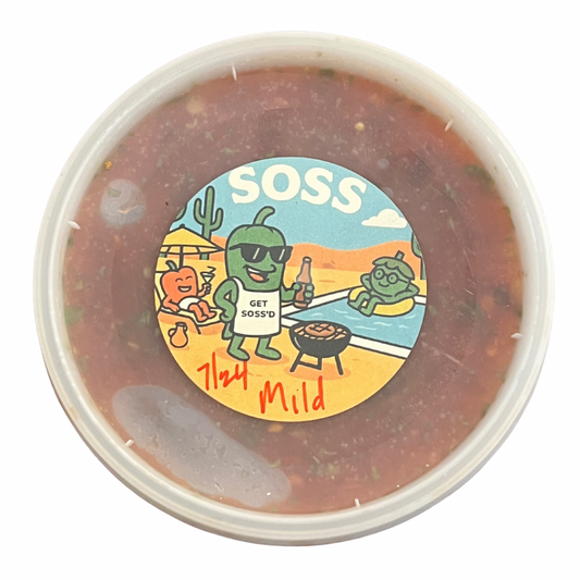 SOSS - Restaurant Style Red w/ Aged Caribe (Mild) 12oz