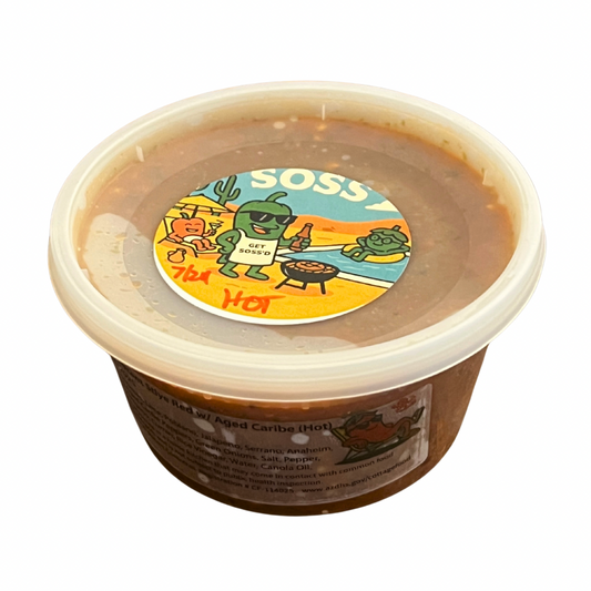 SOSS - Restaurant Style Red w/ Aged Caribe (Hot) 12oz