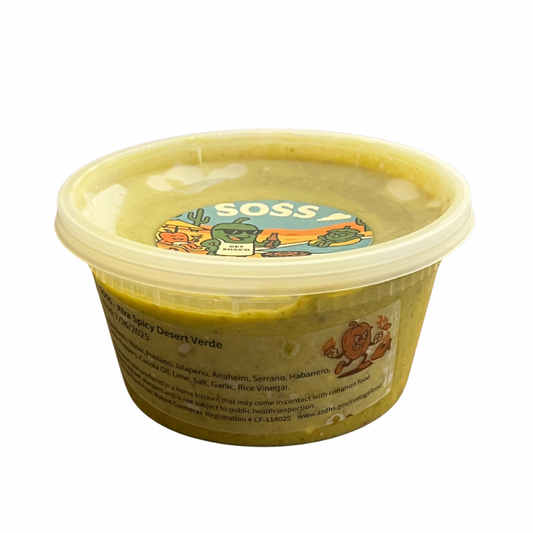 SOSS - Xtra Spicy Desert Verde 12oz
