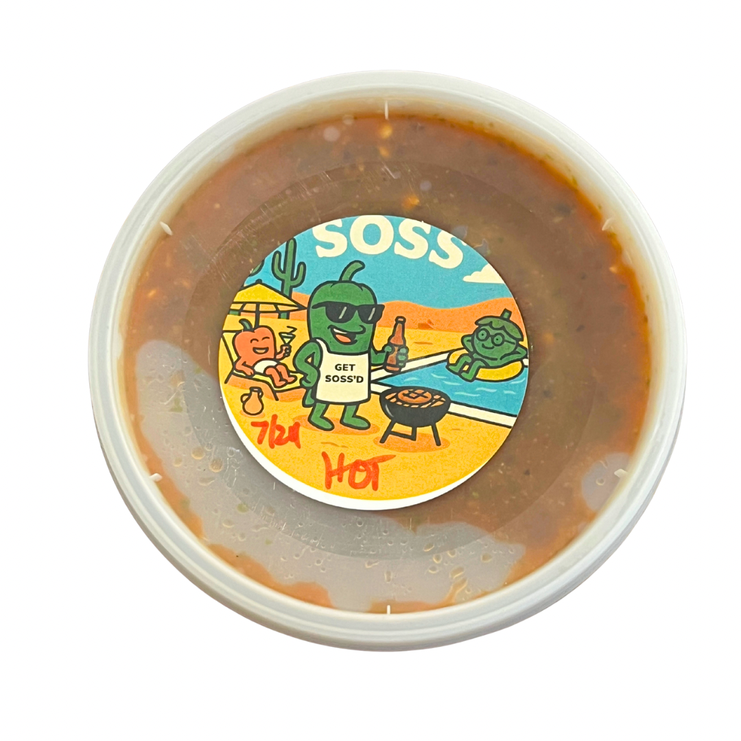 SOSS - Restaurant Style Red w/ Aged Caribe (Hot) 12oz