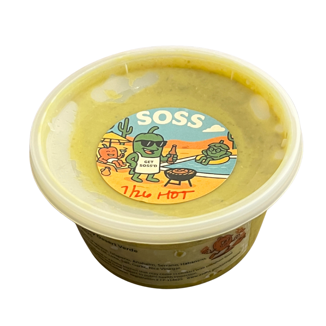 SOSS - Xtra Spicy Desert Verde 12oz