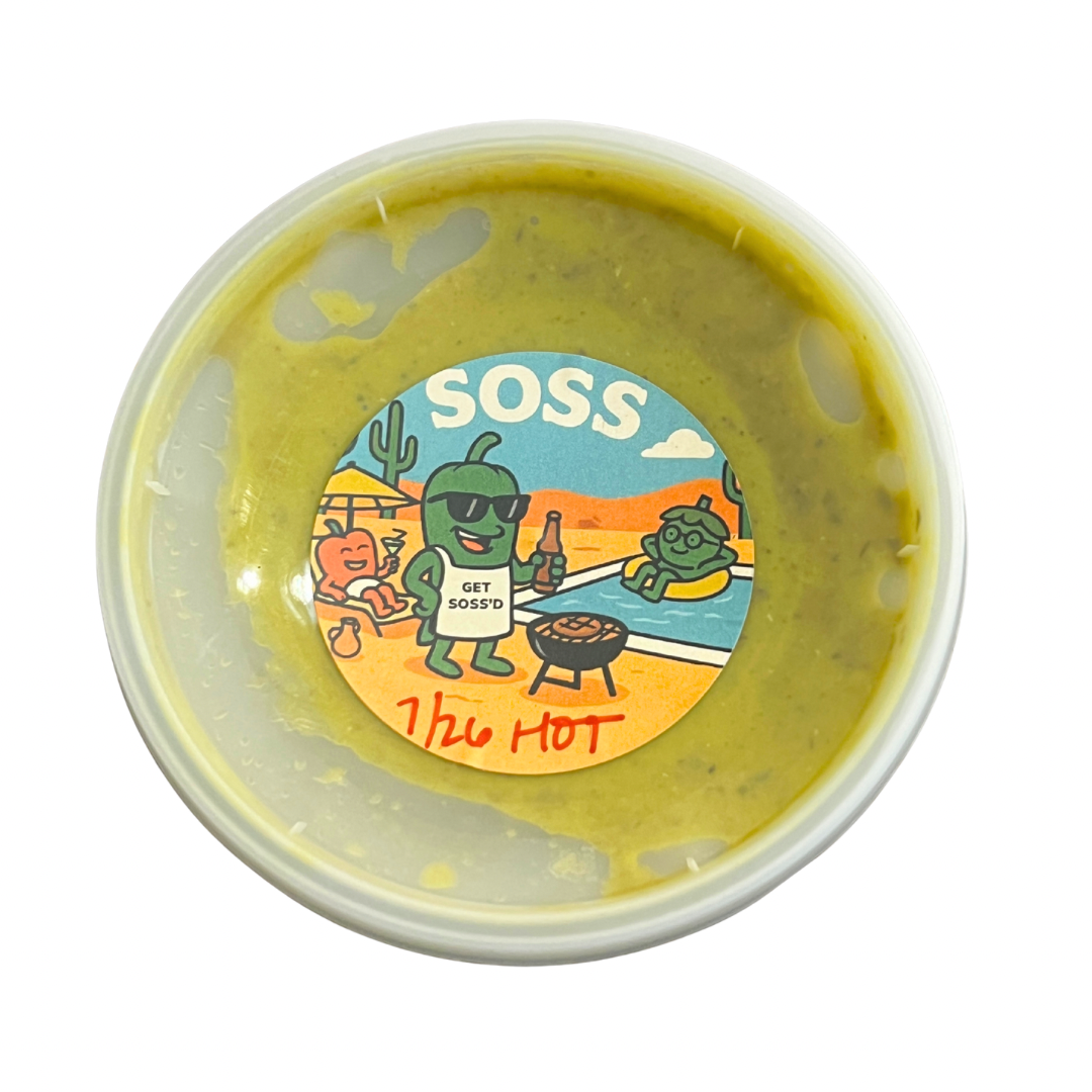 SOSS - Xtra Spicy Desert Verde 12oz